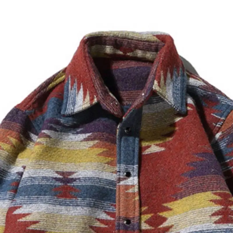 Casual Warm Cotton Blended Fabric Jacket-3