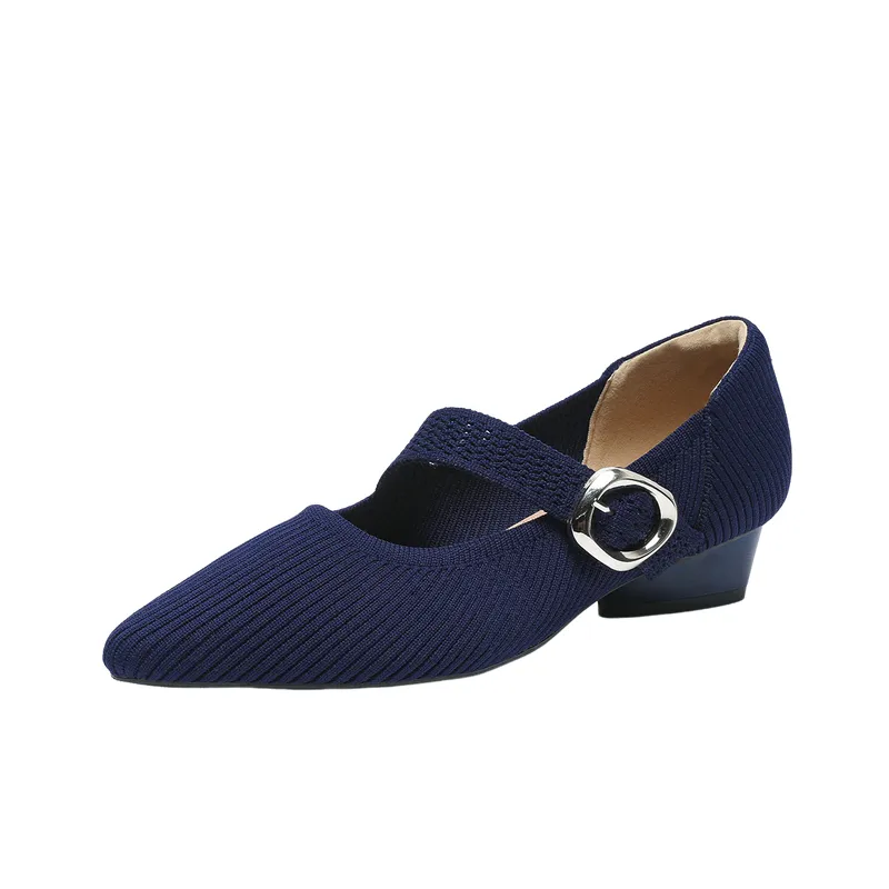 Casual Plain Mary Jane Shoes-3