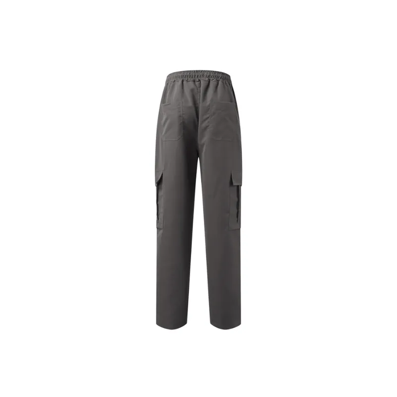 Loose Straight Casual Trousers-12