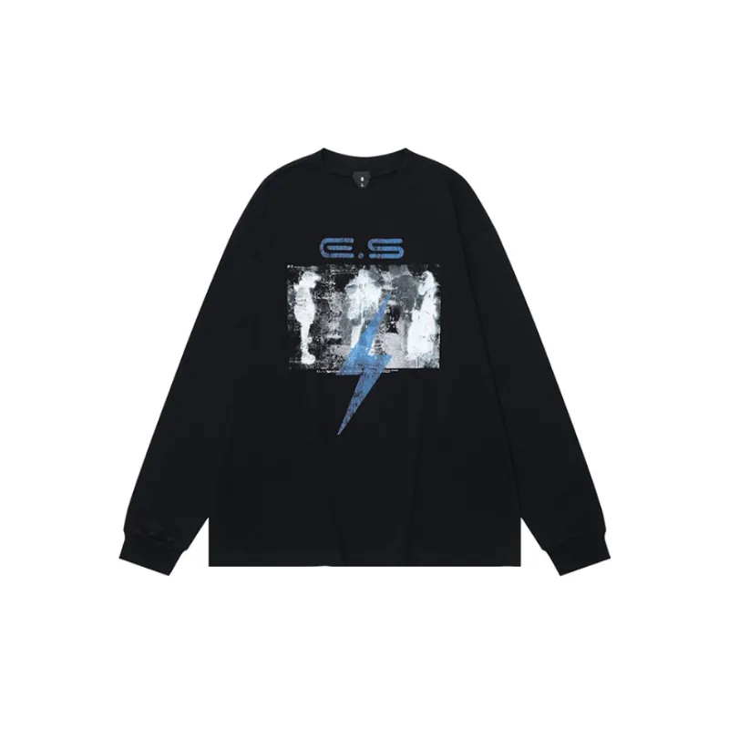 Casual Long Sleeve T Shirt-4