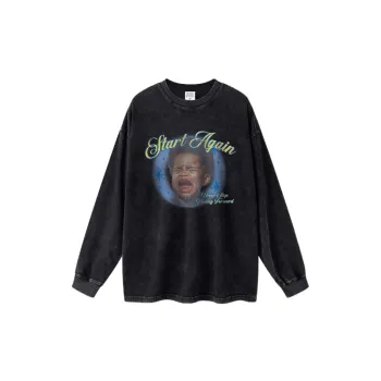 Retro Loose Cotton T Shirt