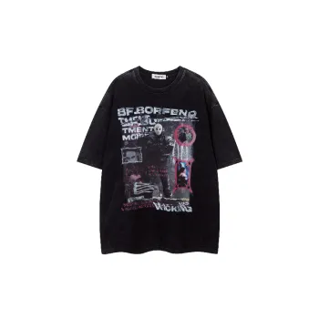 Fashionable Loose 100% Cotton T Shirt