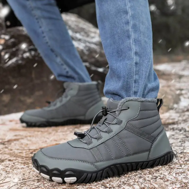 Warming Waterproof Hiking Shoes-12