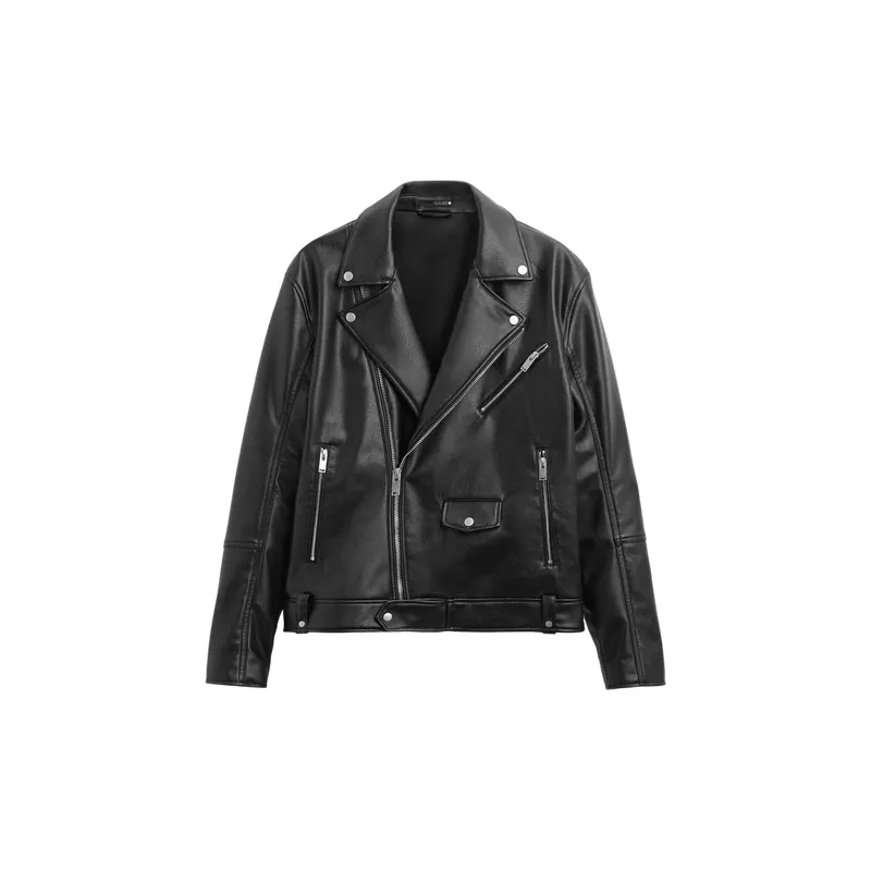 Fashionable Basics Leather Jacket