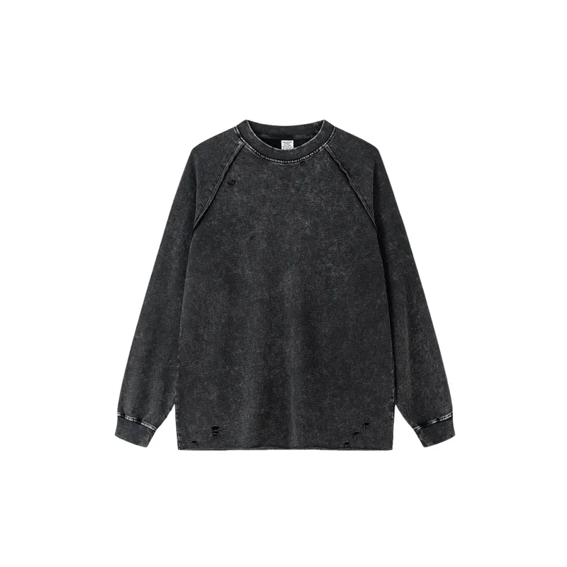 Retro Loose 100% Cotton T Shirt-0