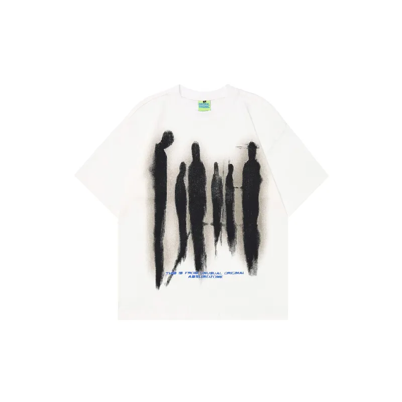 Fashionable Loose 100% Cotton T Shirt-0