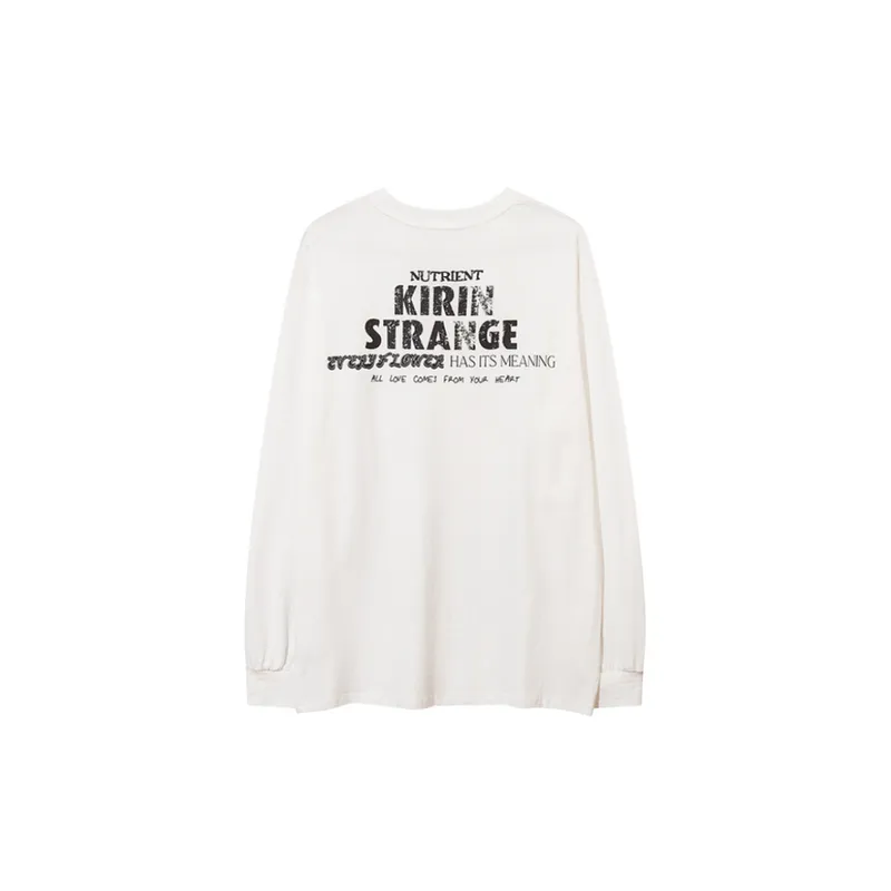 Original Vintage Floral Print Street Long Sleeve T shirt-5