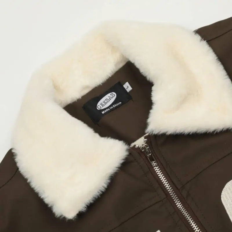 Retro Warming Loose Jacket-4
