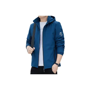 Loose Fashionable Blended Synthetic Fabrics Jacket