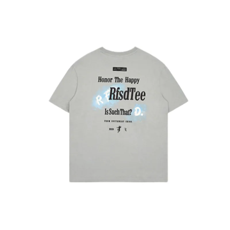 Loose Tide Street Cotton Printed Short Sleeve T shirt-4
