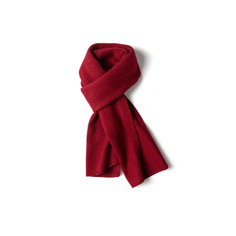 Fashionable Simple Knit Scarf-0