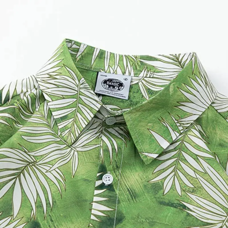 Retro Plants Cotton T Shirt-2