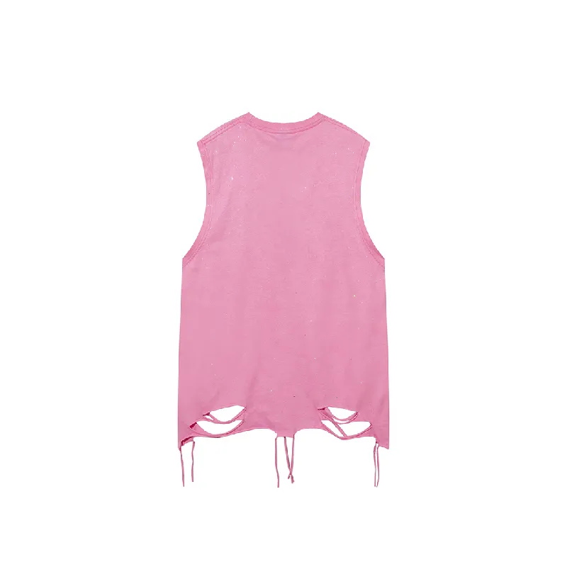Casual Loose Cotton Vest-1
