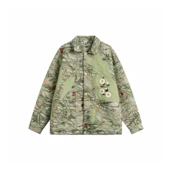 Retro Contrast Color Jacket