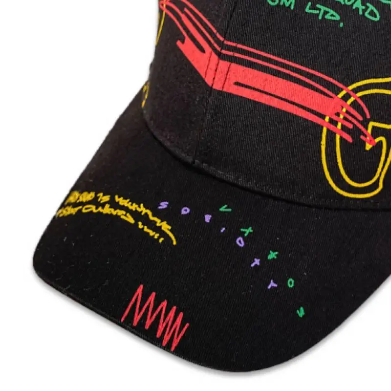 Fashionable Simple Peaked Cap-3
