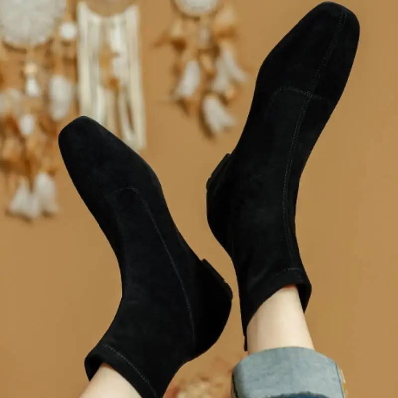Simple Casual Ankle Boots-2