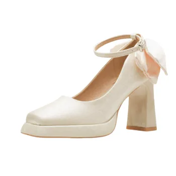 Simple Waterproof Mary Jane Shoes