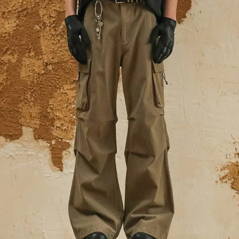 Retro Loose Cargo Pants-2