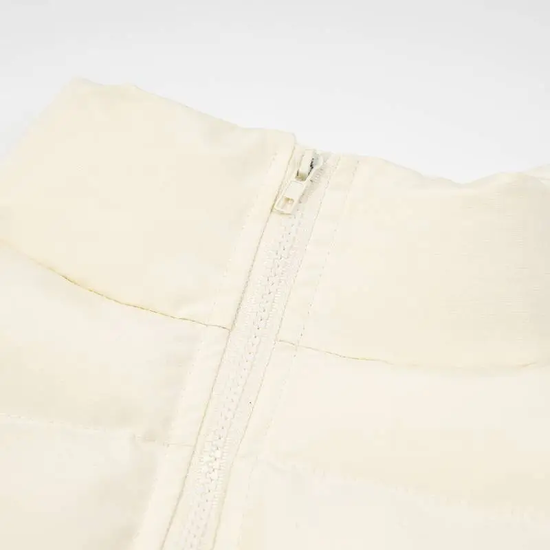 Fashionable Loose Blended Synthetic Fabrics Quilted Jacket-6