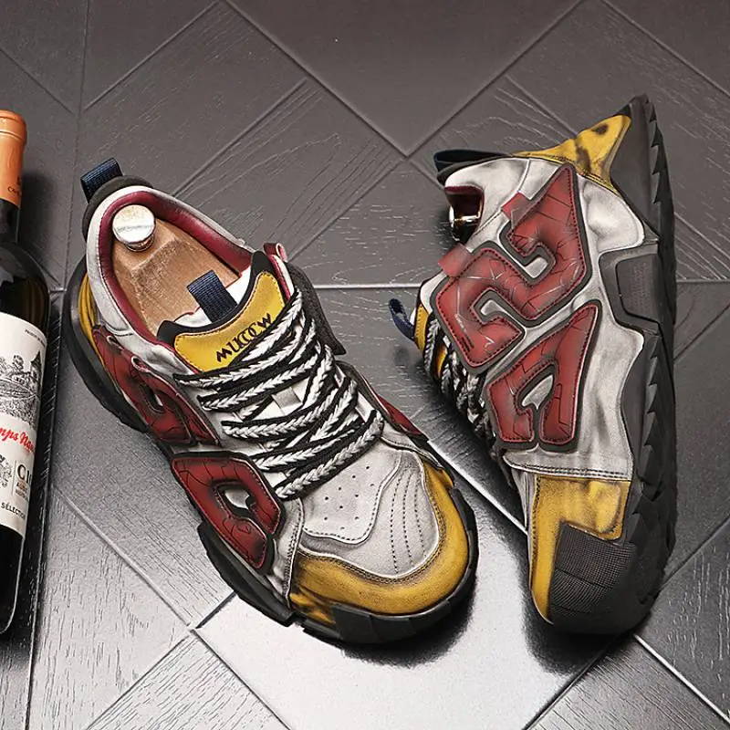 Casual Retro Chunky Sneakers-4