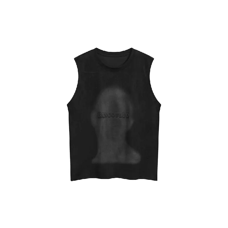 Street Casual Cotton Vest-0