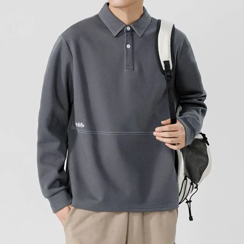 Loose Casual Cotton Polo-2