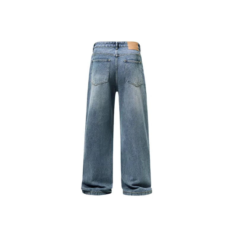 Loose Straight Leg Jeans-1