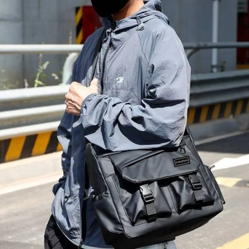 Fashionable Plain Crossbody Bag-5