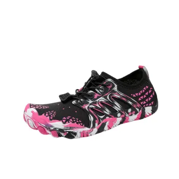 Funky Retro Rock Climbing Shoes