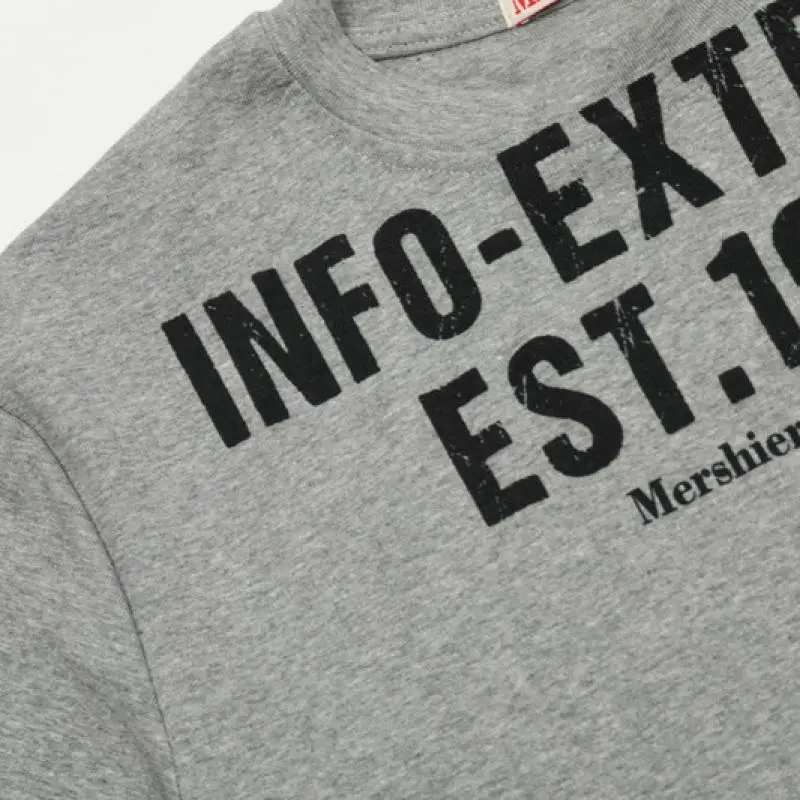 Retro Street Letter T Shirt-4