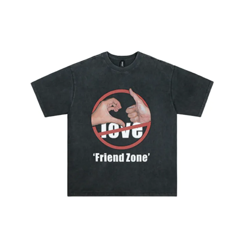Hiphip Retro Design Short sleeved T shirt-3