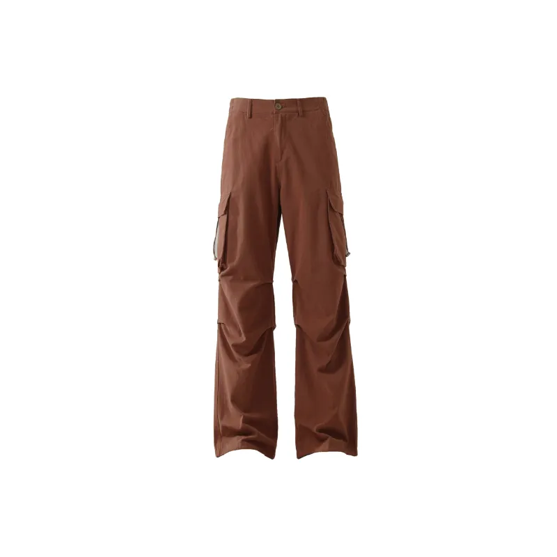 Retro Loose Cargo Pants-4