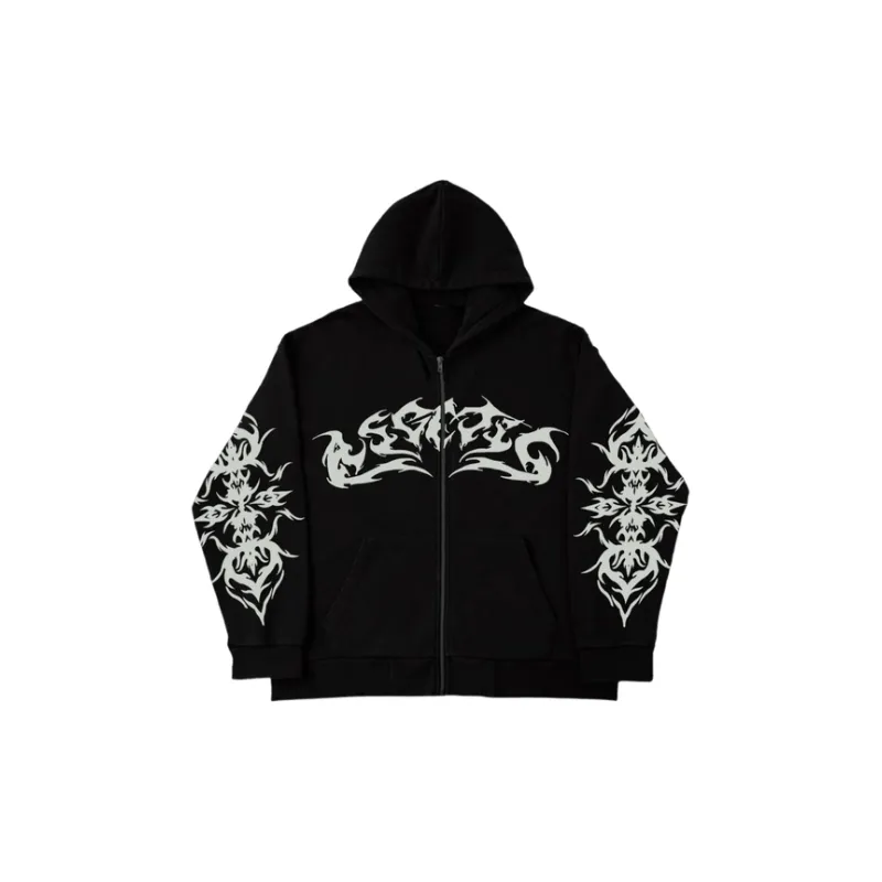 Casual Sports Print Hoodie Sweatshirt