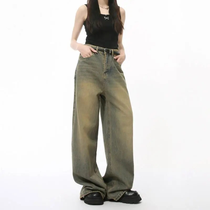 Retro Distress Jeans-1
