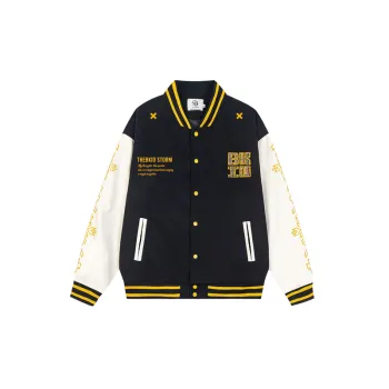 Embroidery Letter Cotton Jacket