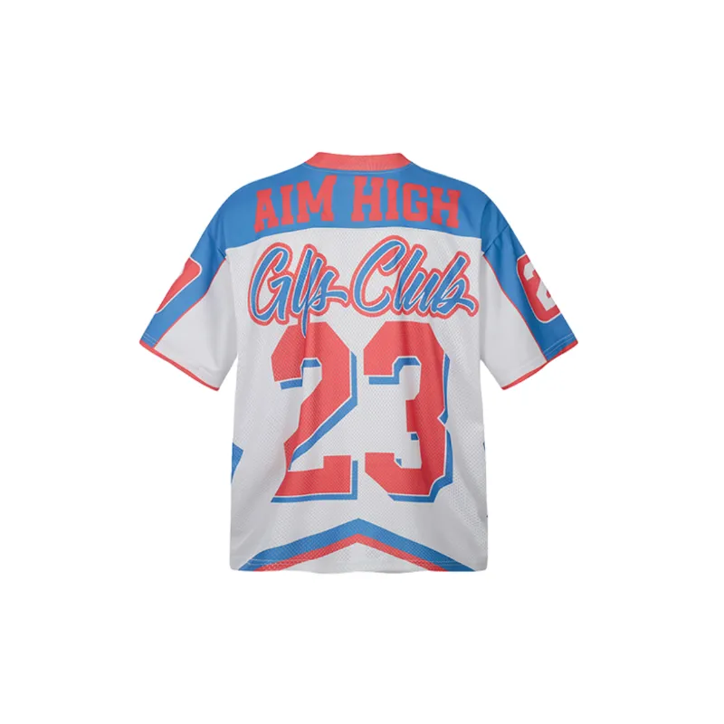 Casual Letter Blended Synthetic Fabrics T Shirt-1