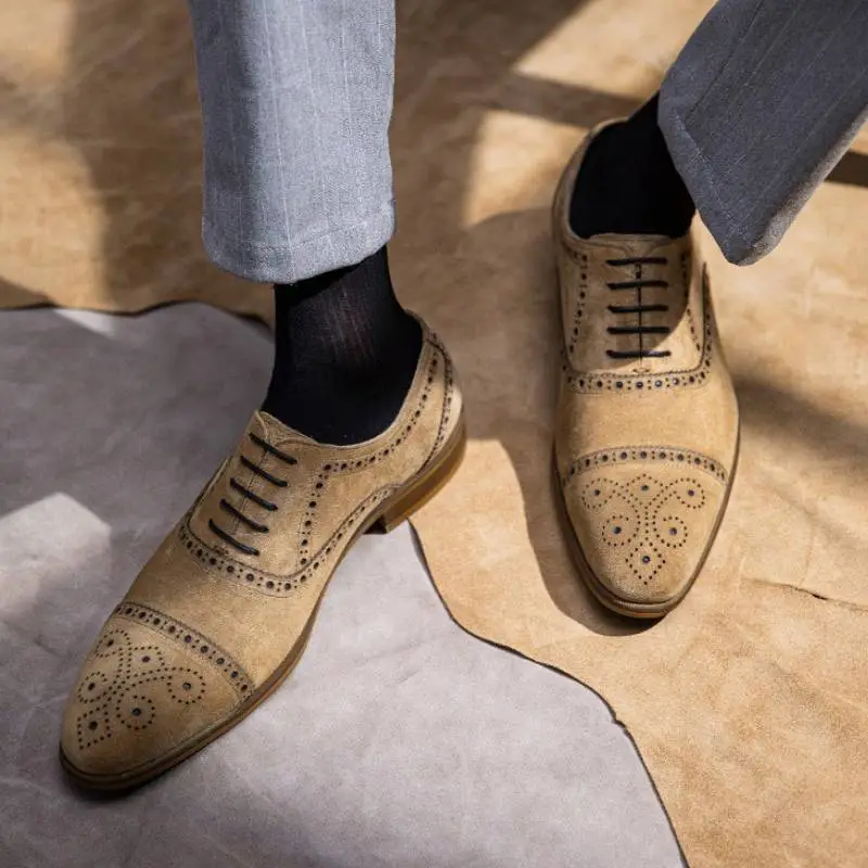 Retro Simple Dress Shoes-4