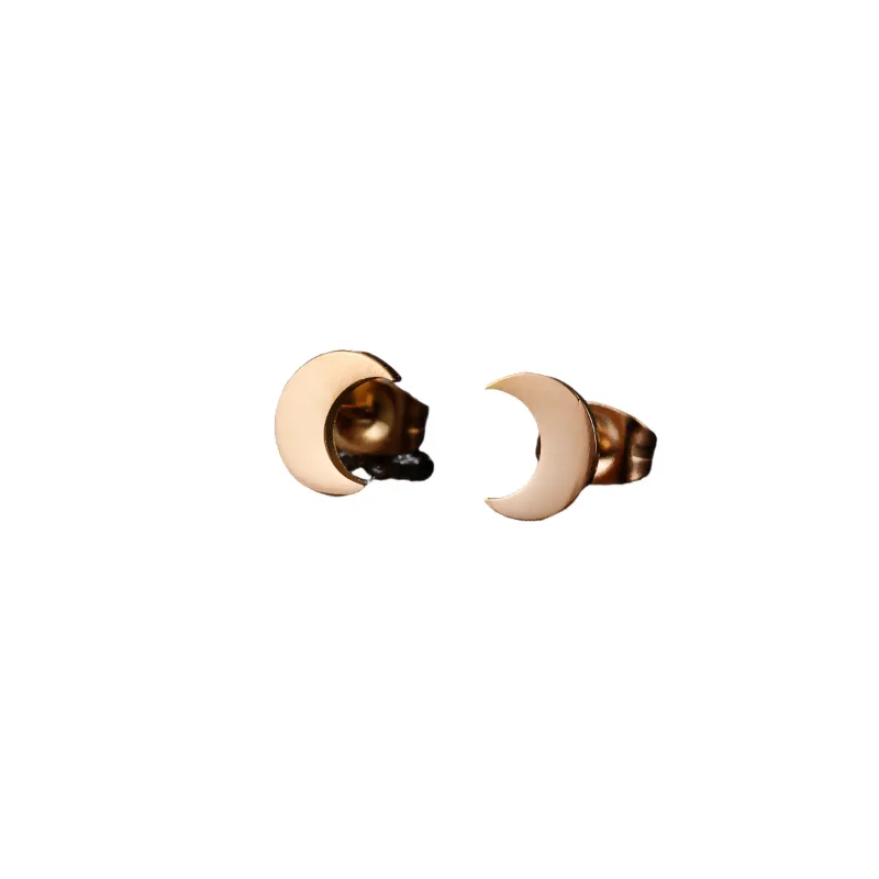 Simple Geometric Ear Stud Unisex-3