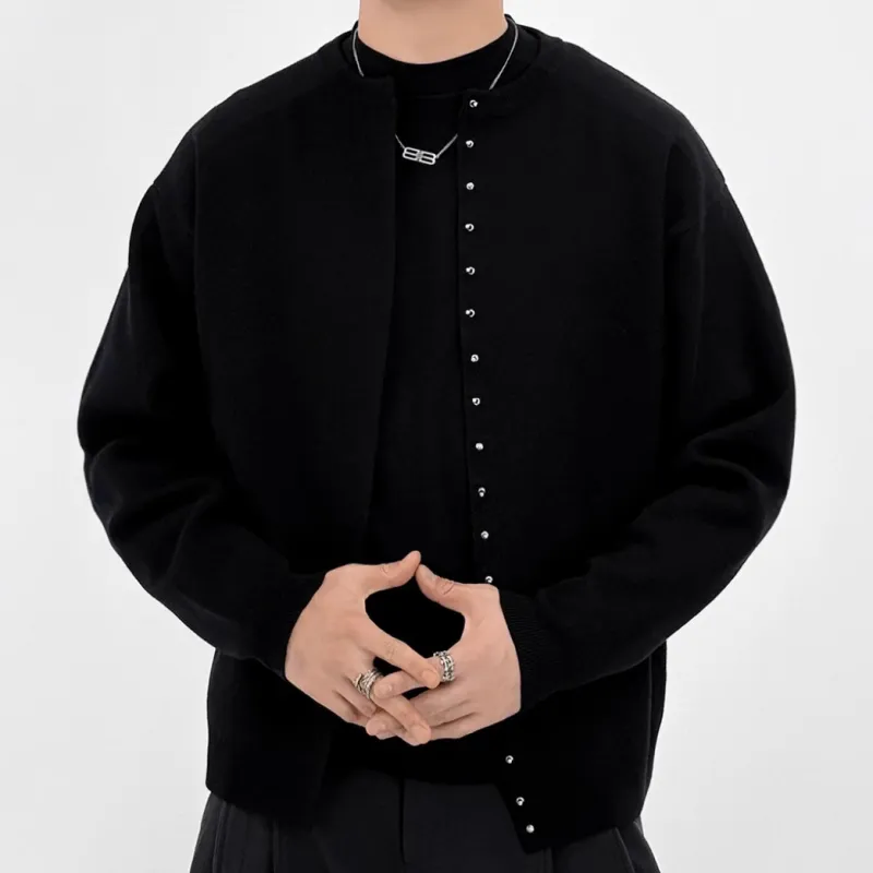 Fashionable Simple Wool Sweater-1
