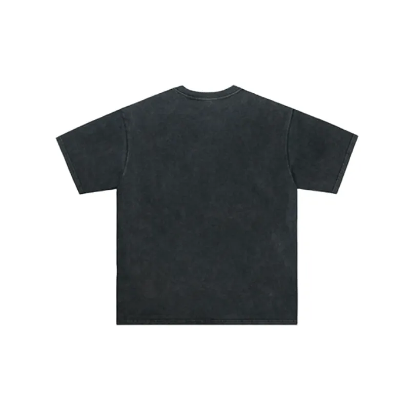 Hiphip Retro Design Short sleeved T shirt-4