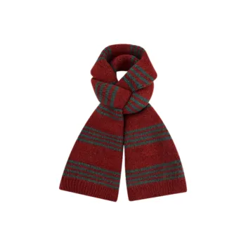Retro Warm Knit Scarf