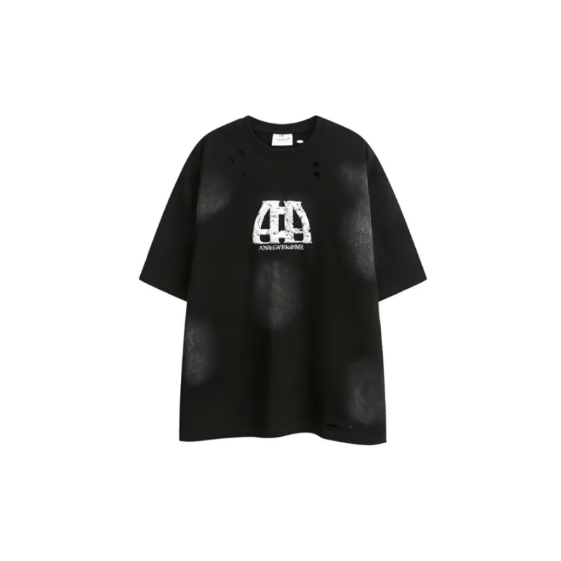 Trendy Loose 100% Cotton T Shirt-6