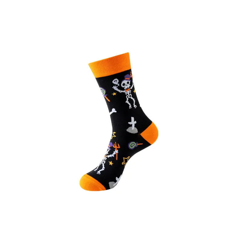 Fashionable Simple Cotton Mid Calf Sock-1