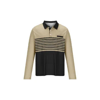 Fashionable Sports Cotton Blended Fabric Polo