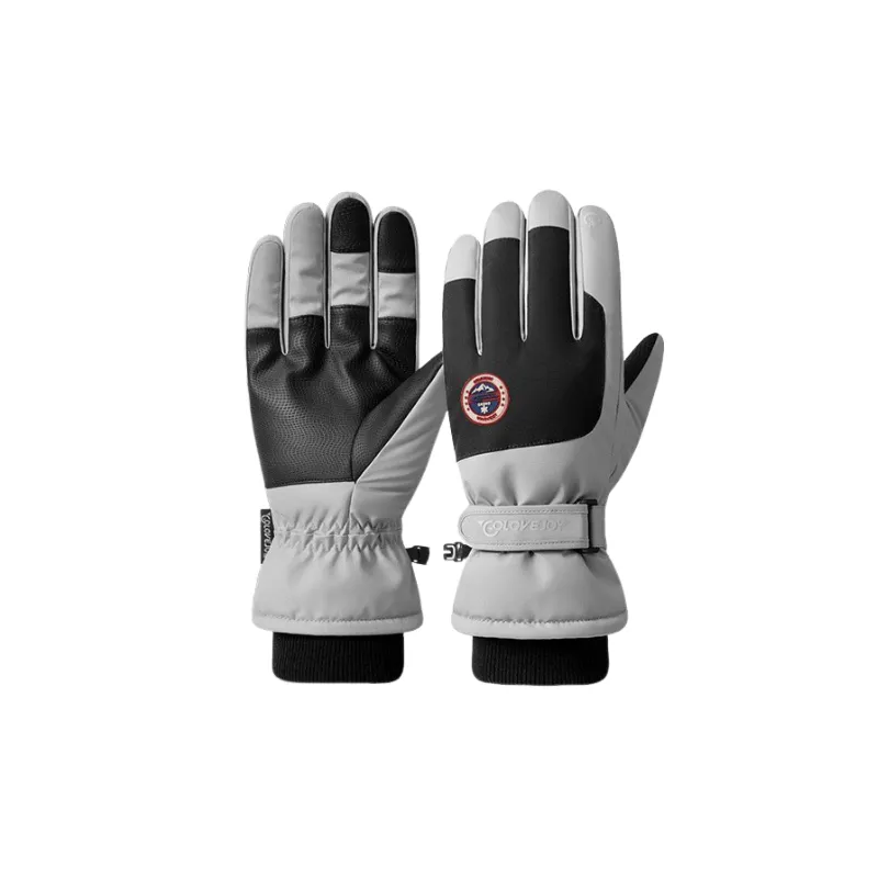 Fashionable Warm Ski Gloves-1