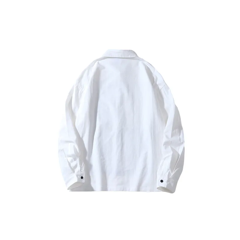 Basics Loose Combed Cotton Shirt-1