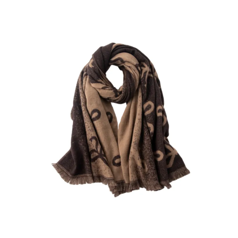Fashionable Retro Knit Scarf-8