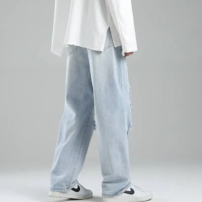 Fashion Loose Casual Jeans-2