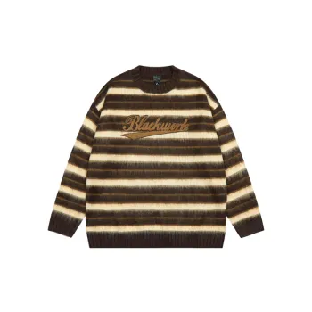 Hip Hop Towel Embroidered Sweater