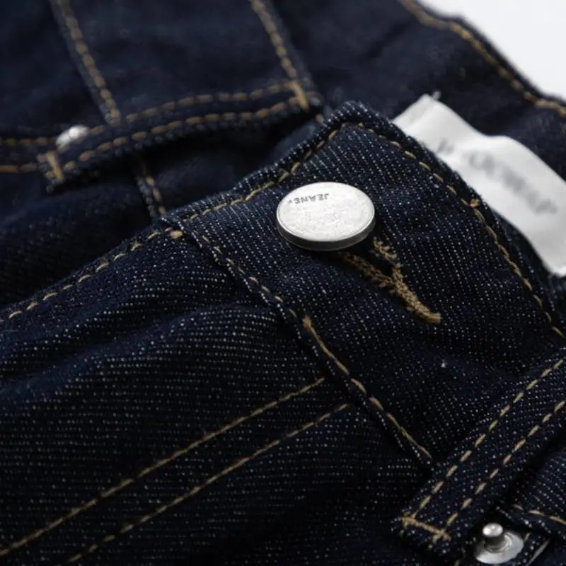 Straight Leg Loose Jeans-3
